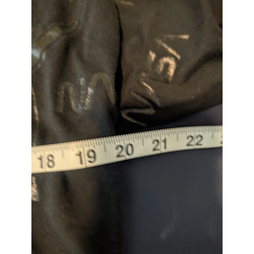 NASA Women's 2XL Black Fleece Pullover Crewneck Raglan Logo Sweatshirt - Picture 5 of 6